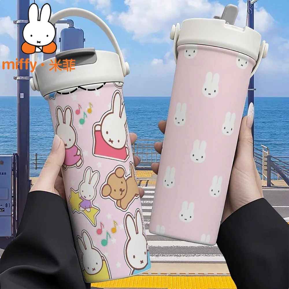 Good Coffee Tea - Termos z Króliczkiem Miffy, Kubek z