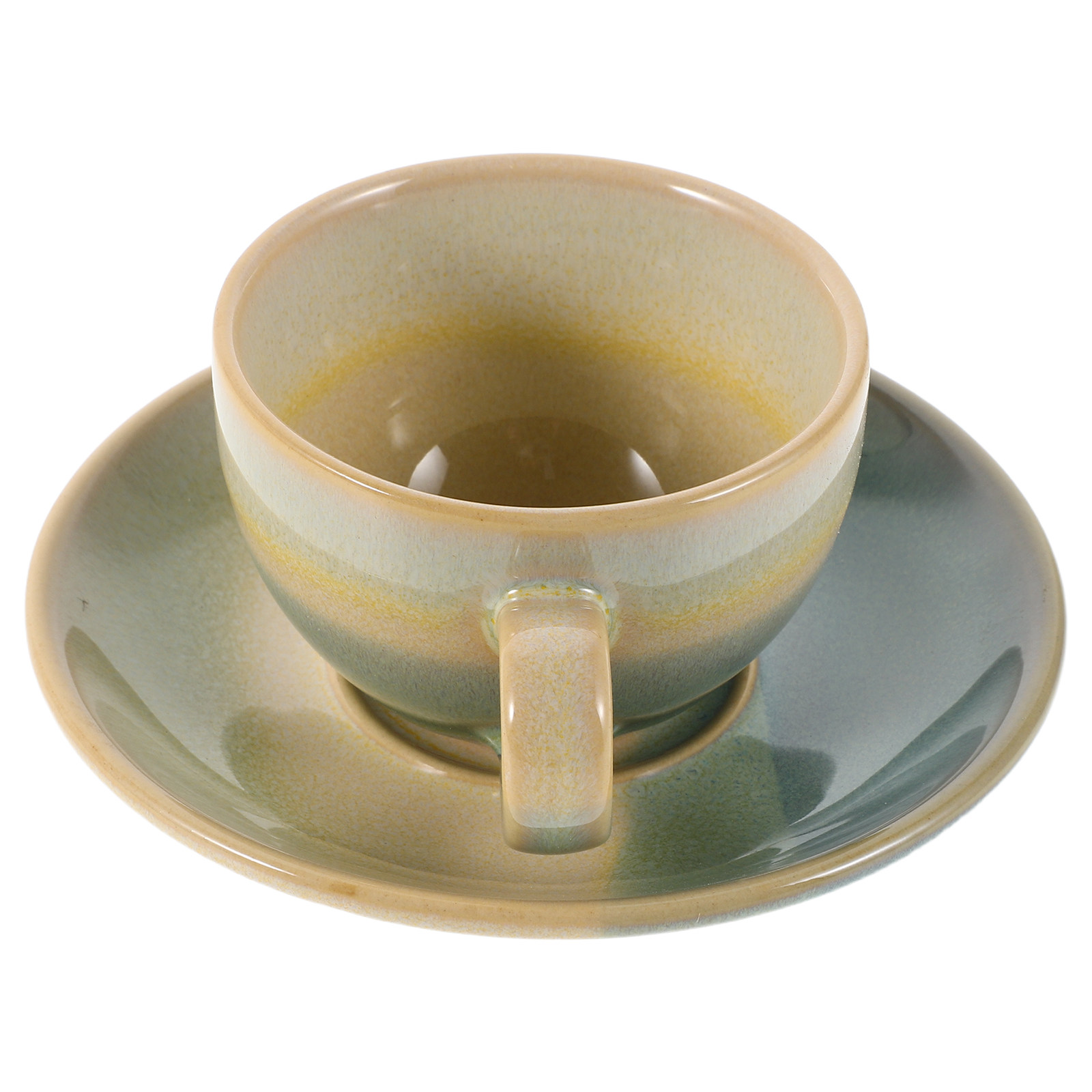 Coffee Tea Set - 1 zestaw vintage ceramicznych filiżanek do