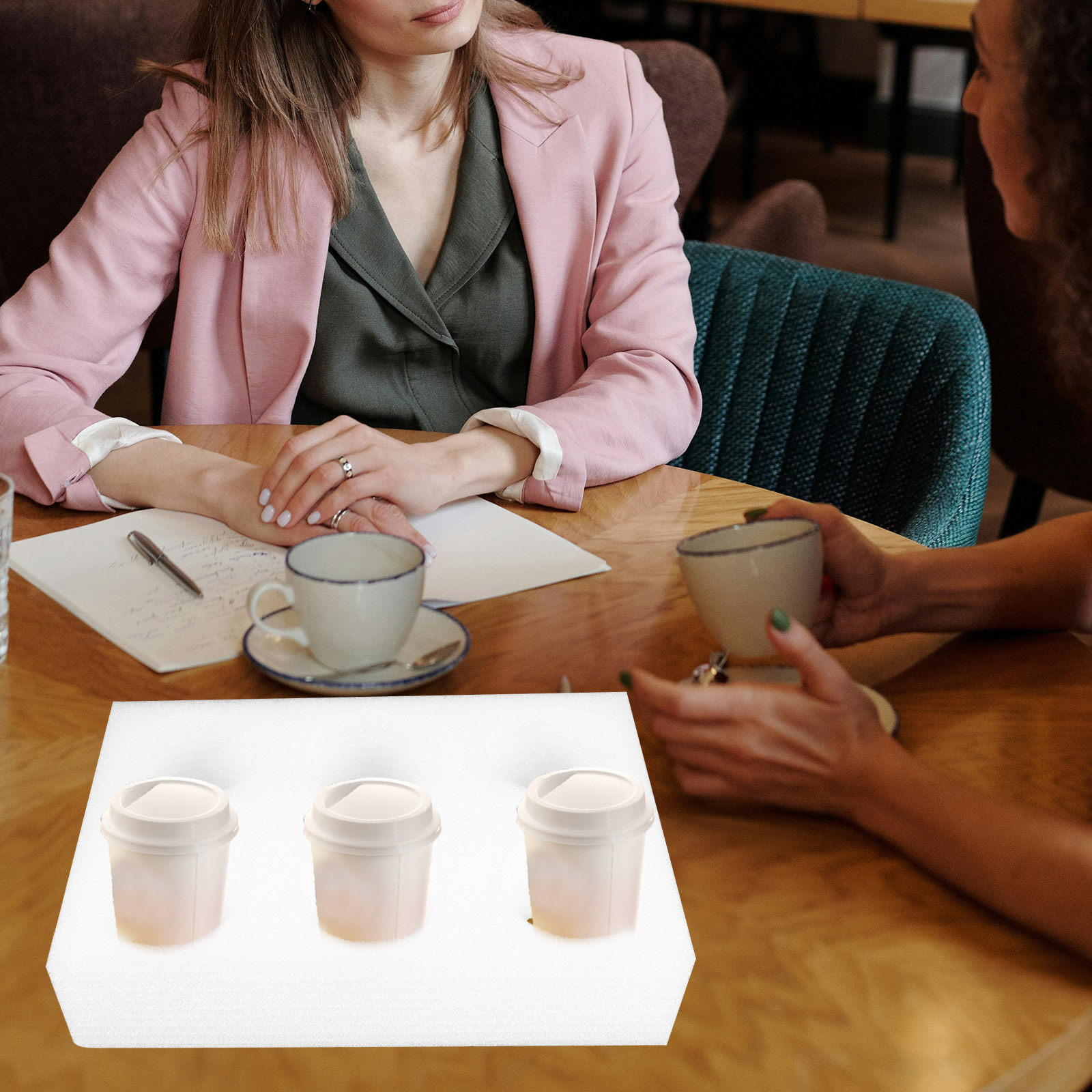 Coffee Tea Cup - 2 szt. Podstawka na napoje z