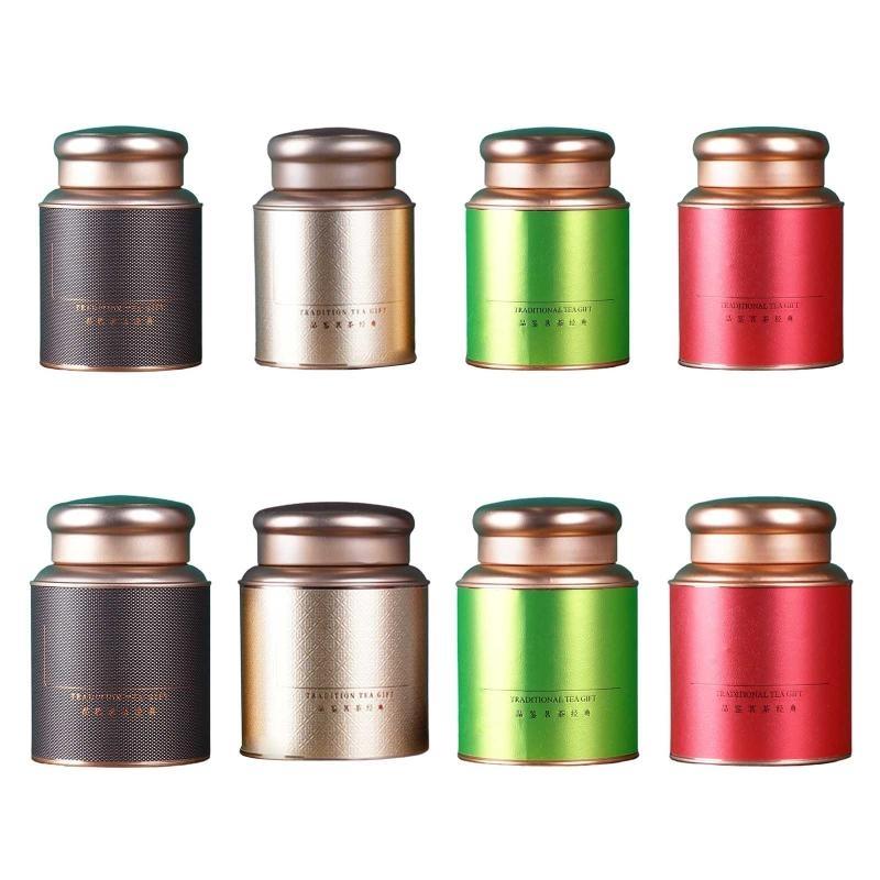Canister Coffee Sugar Tea - Przenośny pojemnik na herbatę 652F, hermetyczny,
