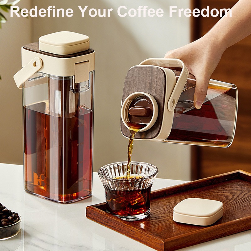 Coffee Tea Pot - Dzbanek do kawy cold brew, szczelny,
