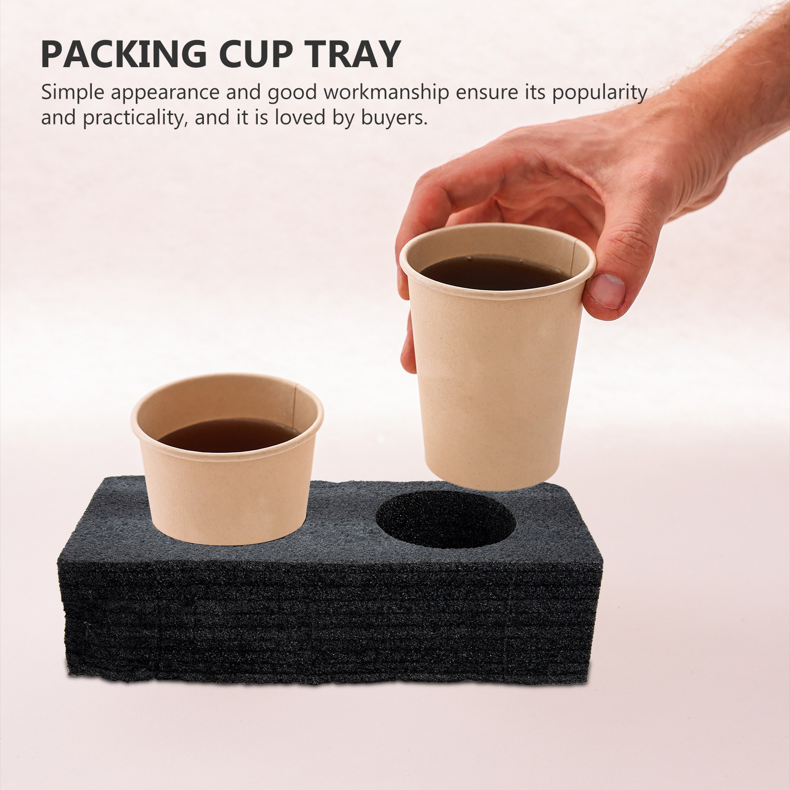 Coffee Tea Cup - 2 szt. Wysokiej jakości tacka do