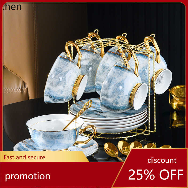 Coffee Tea Set - HXL Wysokiej jakości porcelanowa spodekka z