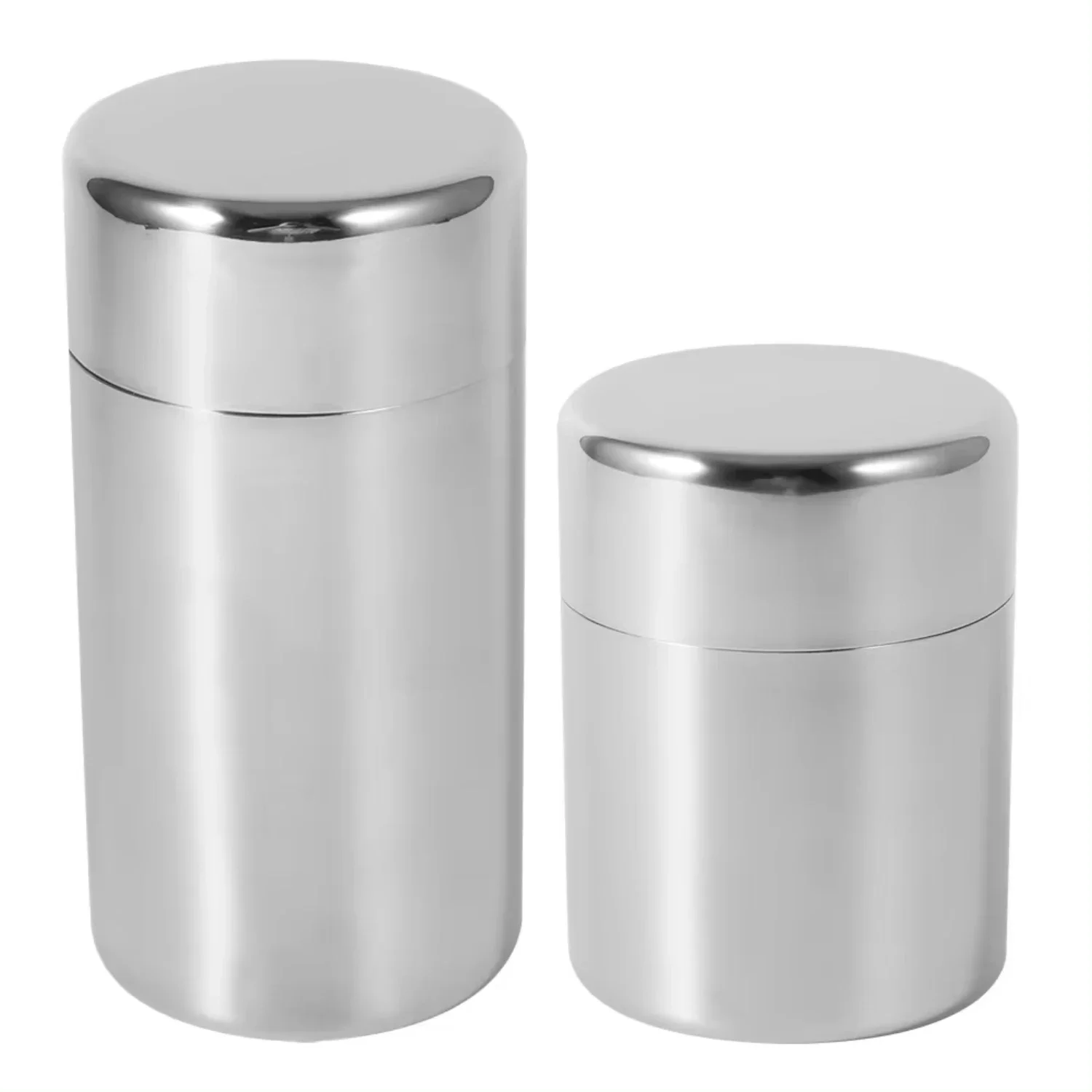 Canister Coffee Sugar Tea - Pojemniki ze Stali Nierdzewnej na Liście