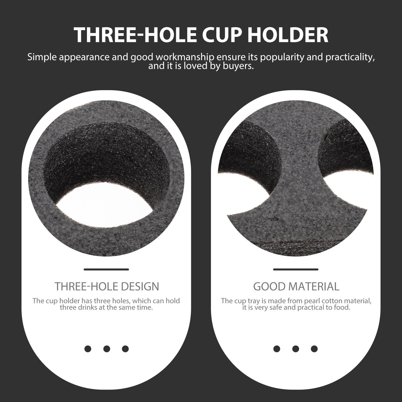 Coffee Tea Cup - 2 szt. Wygodny podnosik na kubki