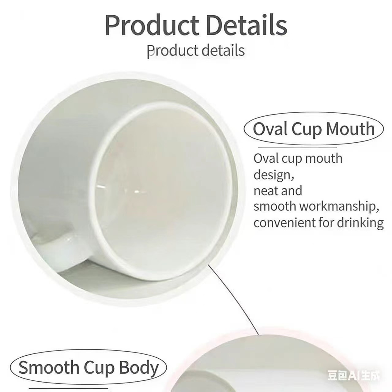 Kubek ceramiczny 330 ml z moty – Good Coffee Tea recenzja i cena
