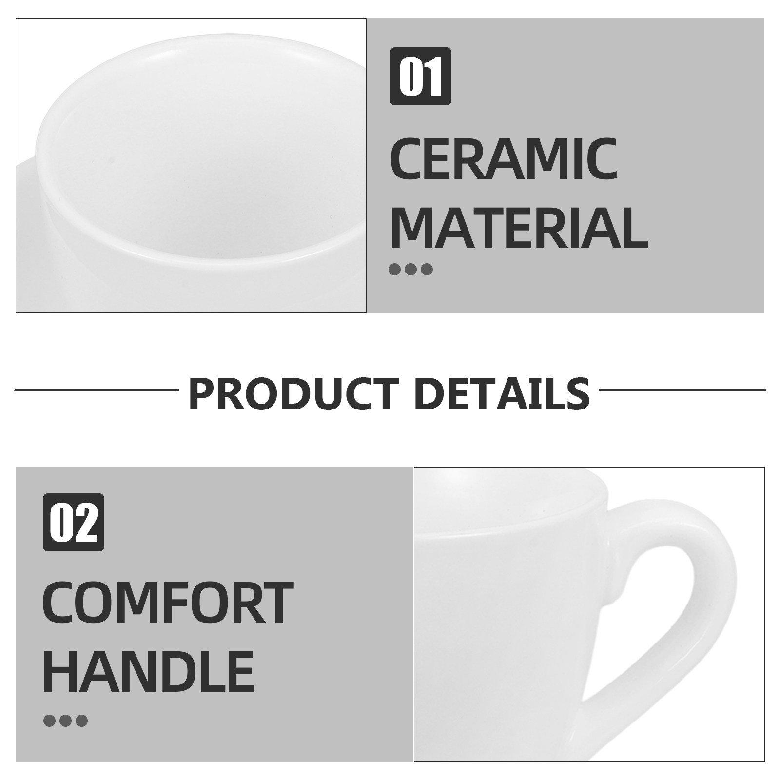 1 zestaw prostych filiżanek do – Coffee Tea Set recenzja i cena