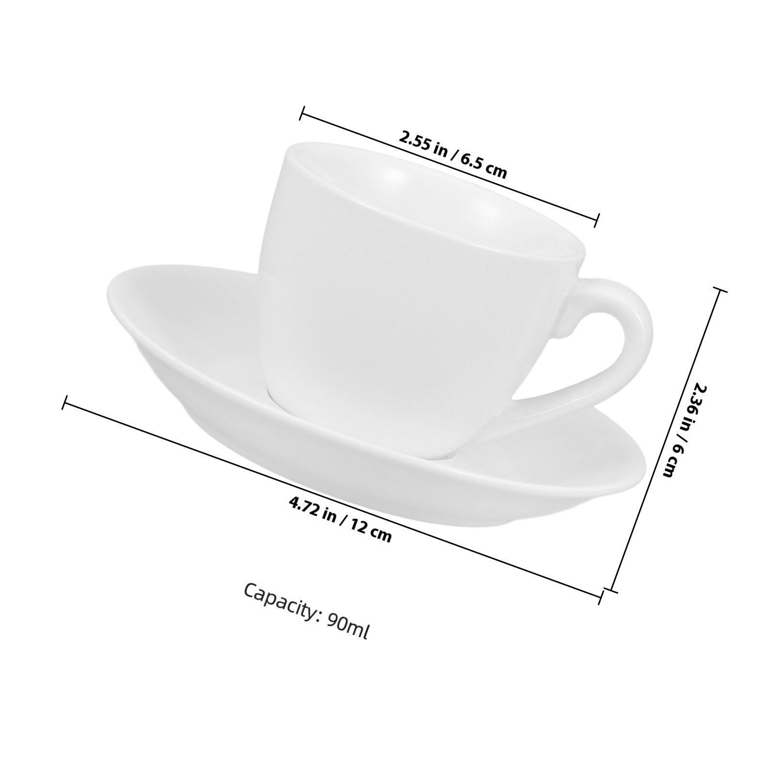 1 zestaw prostych filiżanek do – Coffee Tea Set recenzja i cena