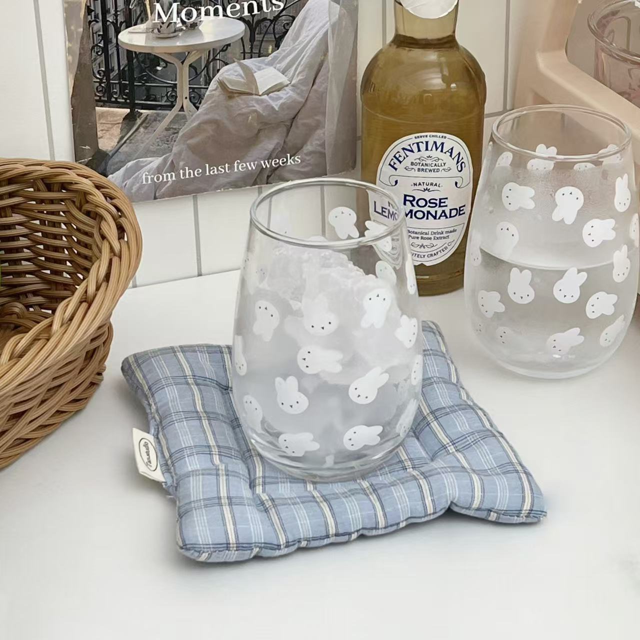 Uroczy szklany kubek z nadruki – Coffee Tea Cup recenzja i cena