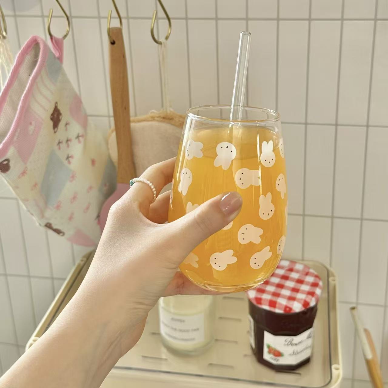 Uroczy szklany kubek z nadruki – Coffee Tea Cup recenzja i cena