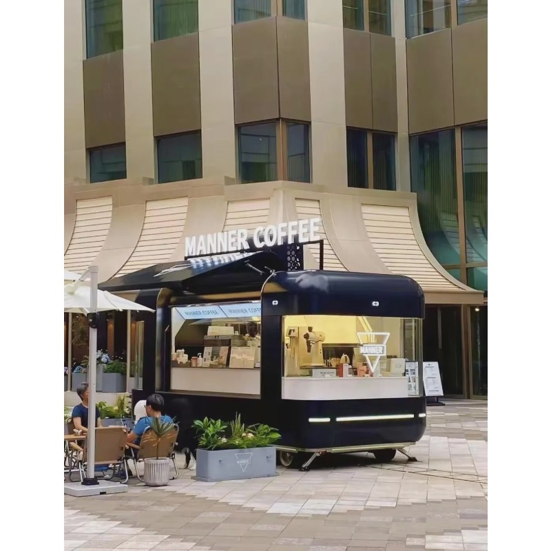 Mobilny Food Truck Trailer z P – Coffee Tea Boba recenzja i cena