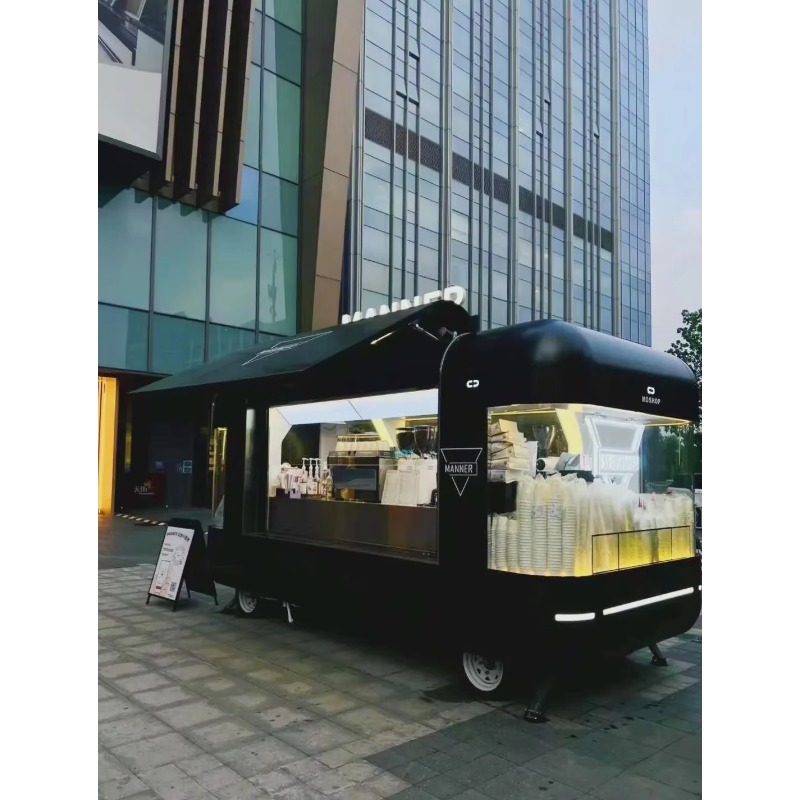 Mobilny Food Truck Trailer z P – Coffee Tea Boba recenzja i cena