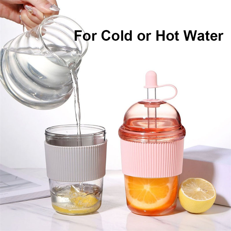 Kubek ze słomką 430 ml z pokry – Coffee Tea Boba recenzja i cena