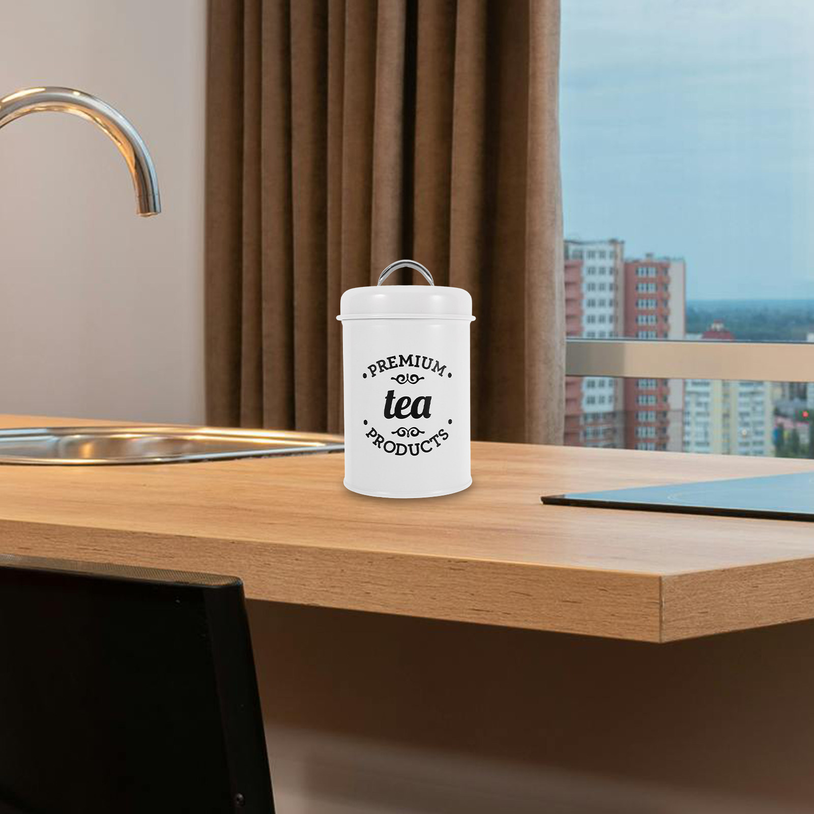 Zestaw szczelnych metalowych p – Canister Coffee Sugar Tea recenzja i cena