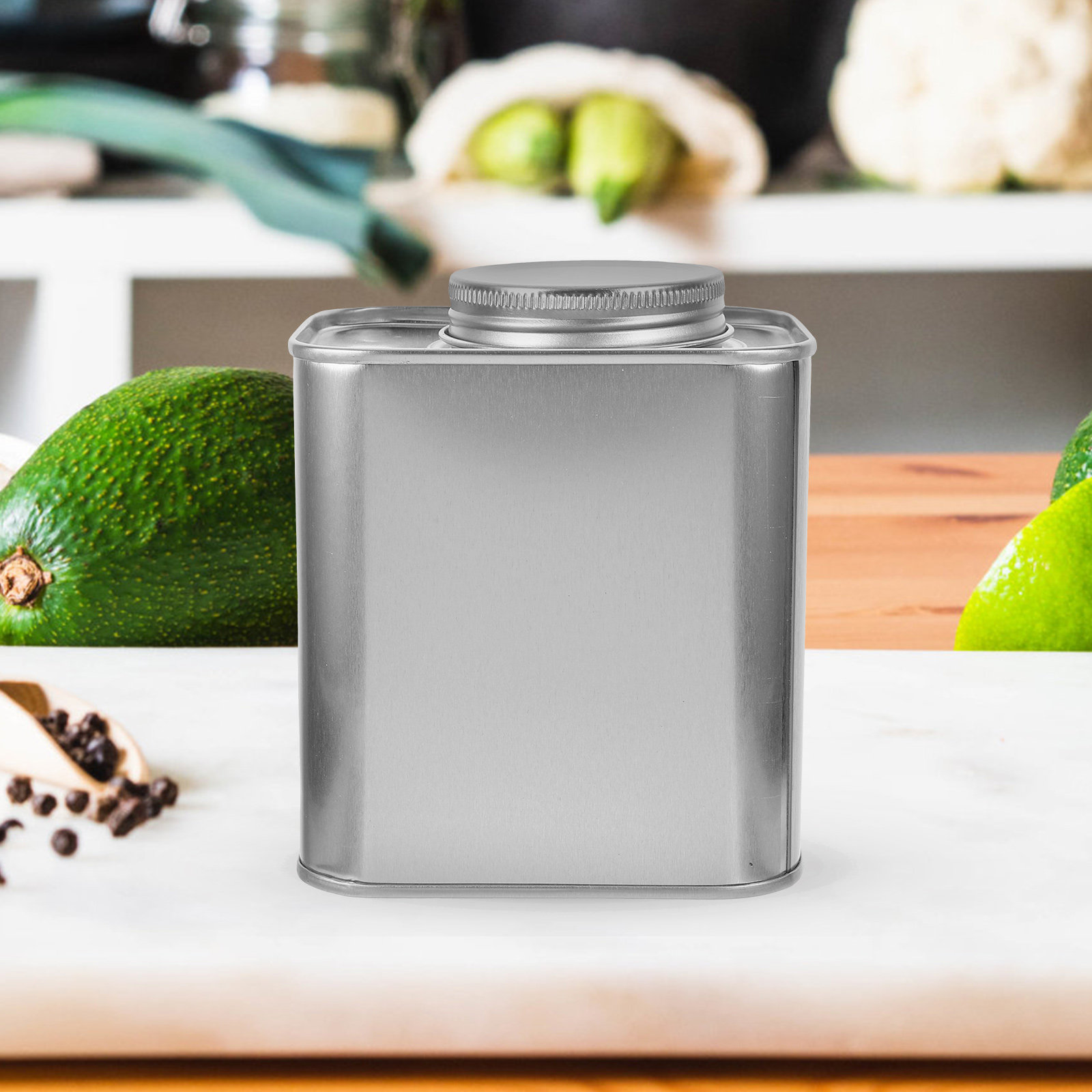 4 sztuki metalowych pojemników – Canister Coffee Sugar Tea recenzja i cena
