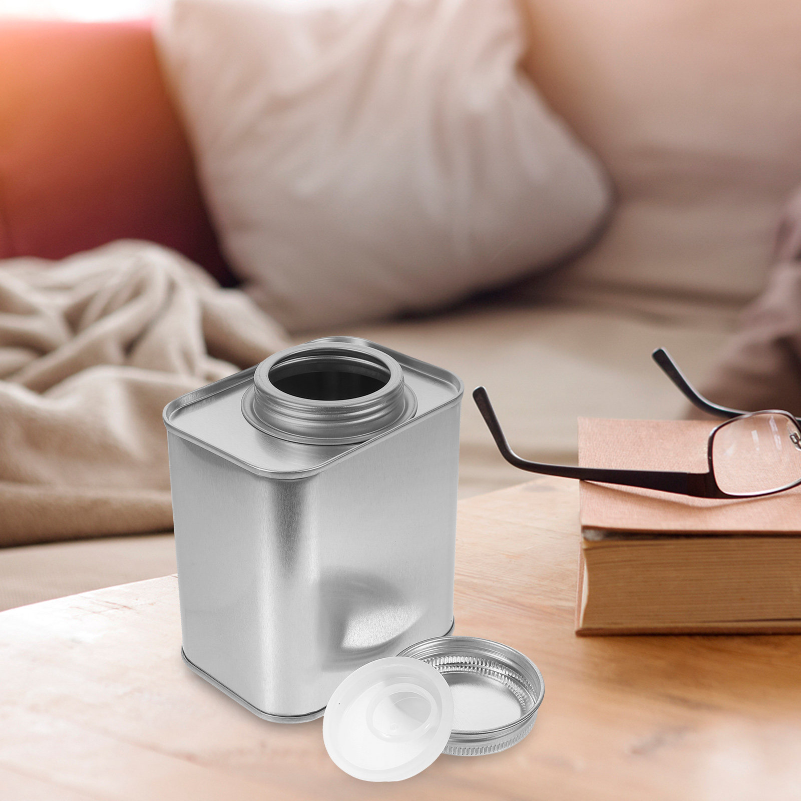4 sztuki metalowych pojemników – Canister Coffee Sugar Tea recenzja i cena