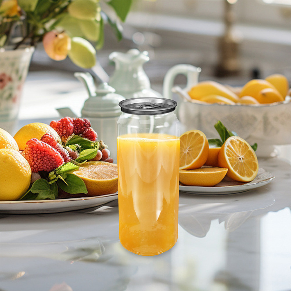 5 szt. przezroczystych puszek  – Coffee Tea Drinks recenzja i cena