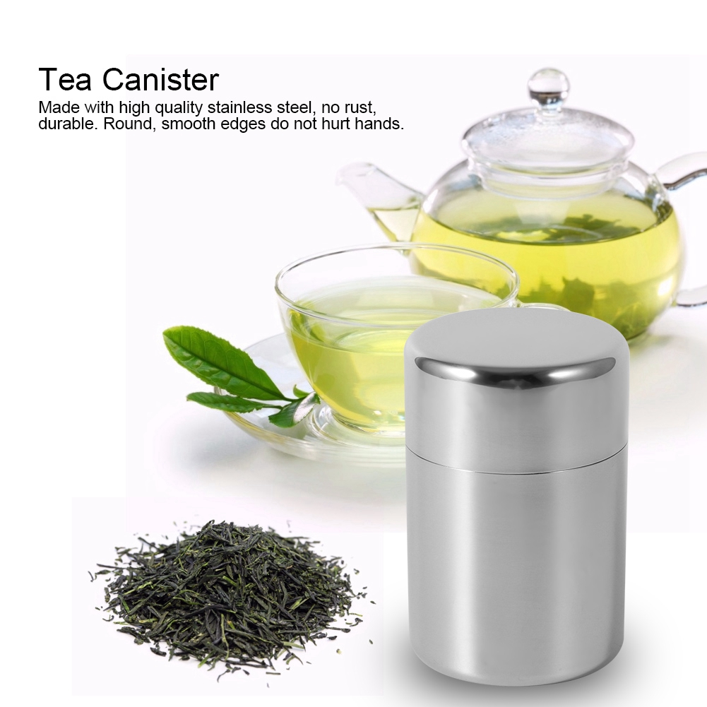 Puszki liść herbaty ze stali n – Canister Coffee Sugar Tea recenzja i cena