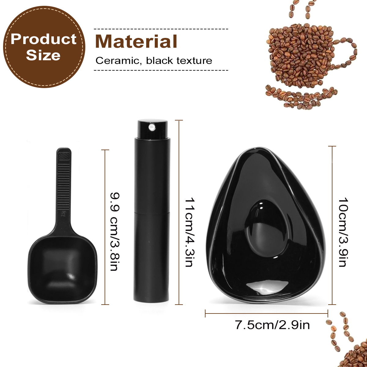 Zestaw filiżanek i łyżek do do – Coffee Tea Set recenzja i cena