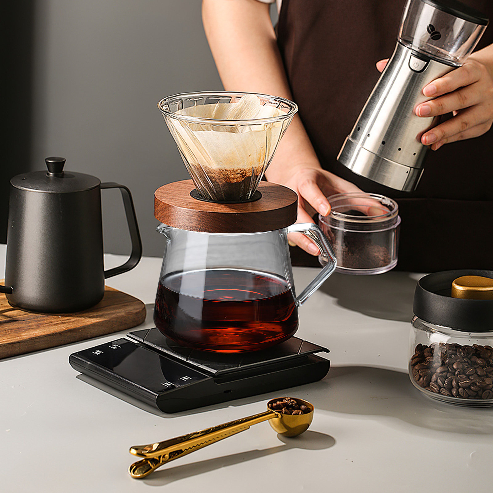 1 szt. Szklany dzbanek o pojem – Coffee Tea Drinks recenzja i cena