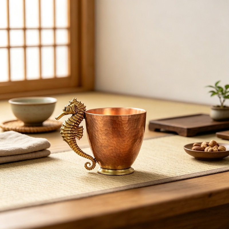 Oryginalny miedziany kubek do  – Coffee To Tea Meaning recenzja i cena