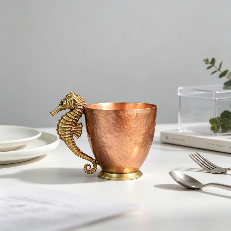 Oryginalny miedziany kubek do  – Coffee To Tea Meaning recenzja i cena