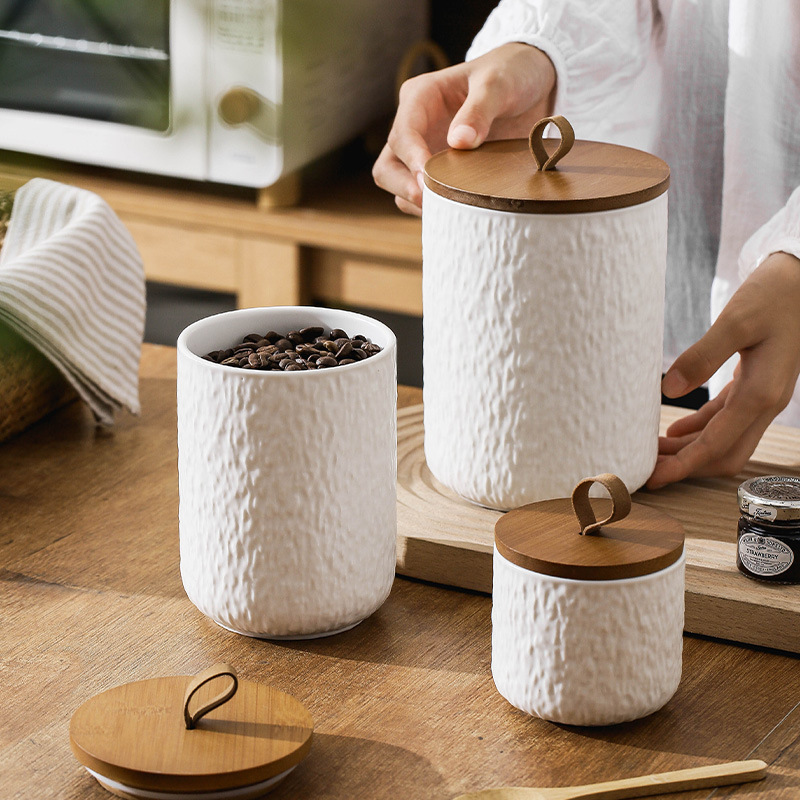 Ceramiczny pojemnik do przecho – Canister Coffee Sugar Tea recenzja i cena