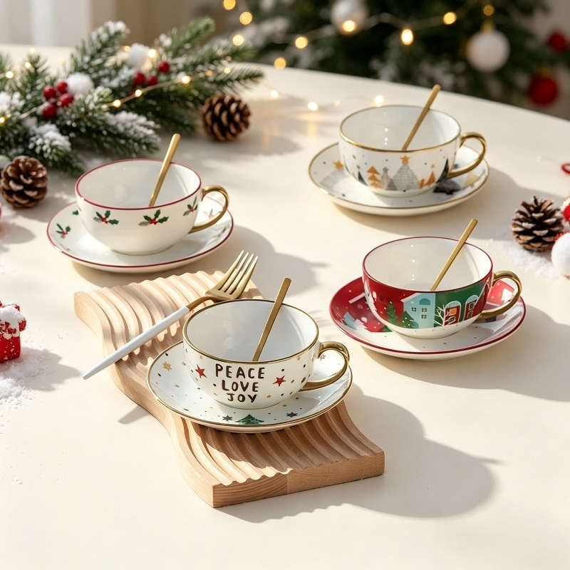 Zachodni Zestaw Świąteczny do  – Coffee Tea Set recenzja i cena
