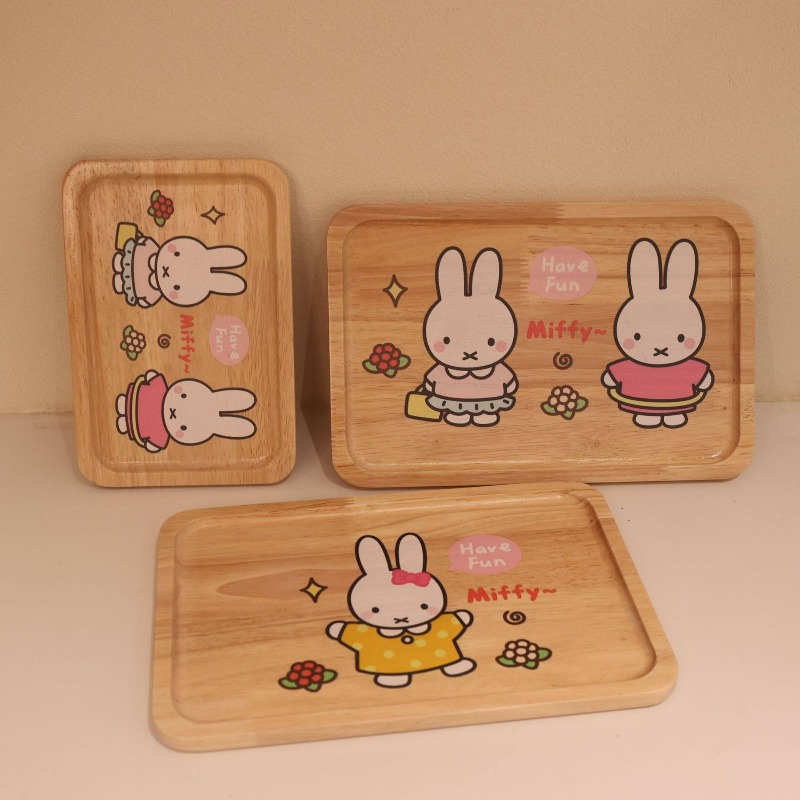 Talerz drewniany Miffy Rabbit  – Good Coffee Tea recenzja i cena