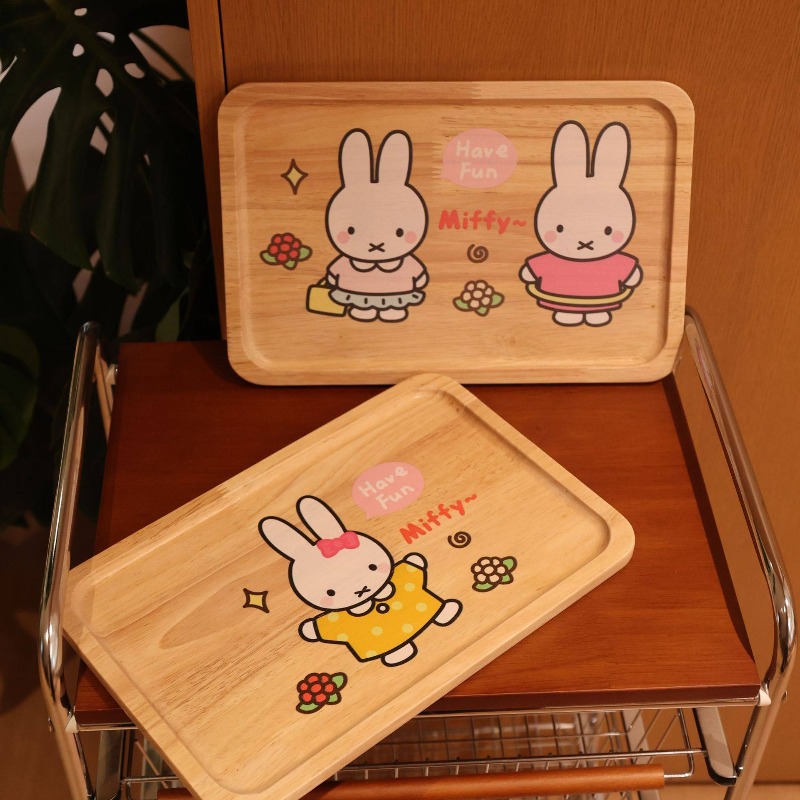 Talerz drewniany Miffy Rabbit  – Good Coffee Tea recenzja i cena