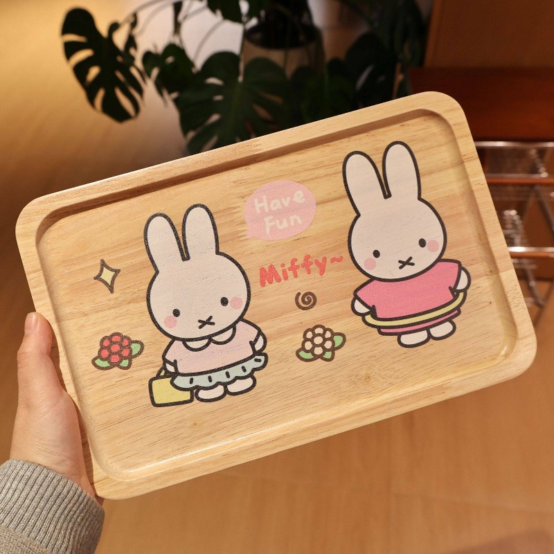 Talerz drewniany Miffy Rabbit  – Good Coffee Tea recenzja i cena