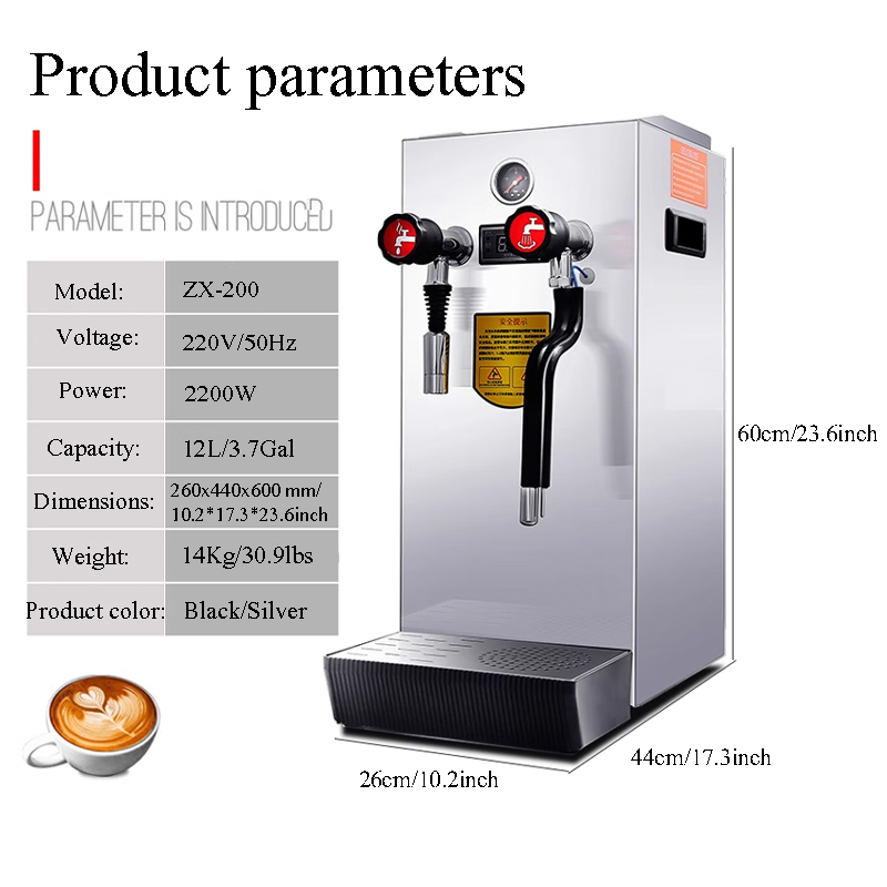 Maszyna do spieniania mleka z  – Coffee Tea Machine recenzja i cena