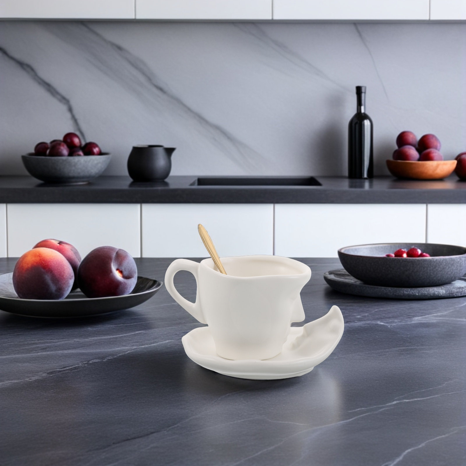 1 Zestaw Ceramicznych Filiżane – Coffee Tea Set recenzja i cena