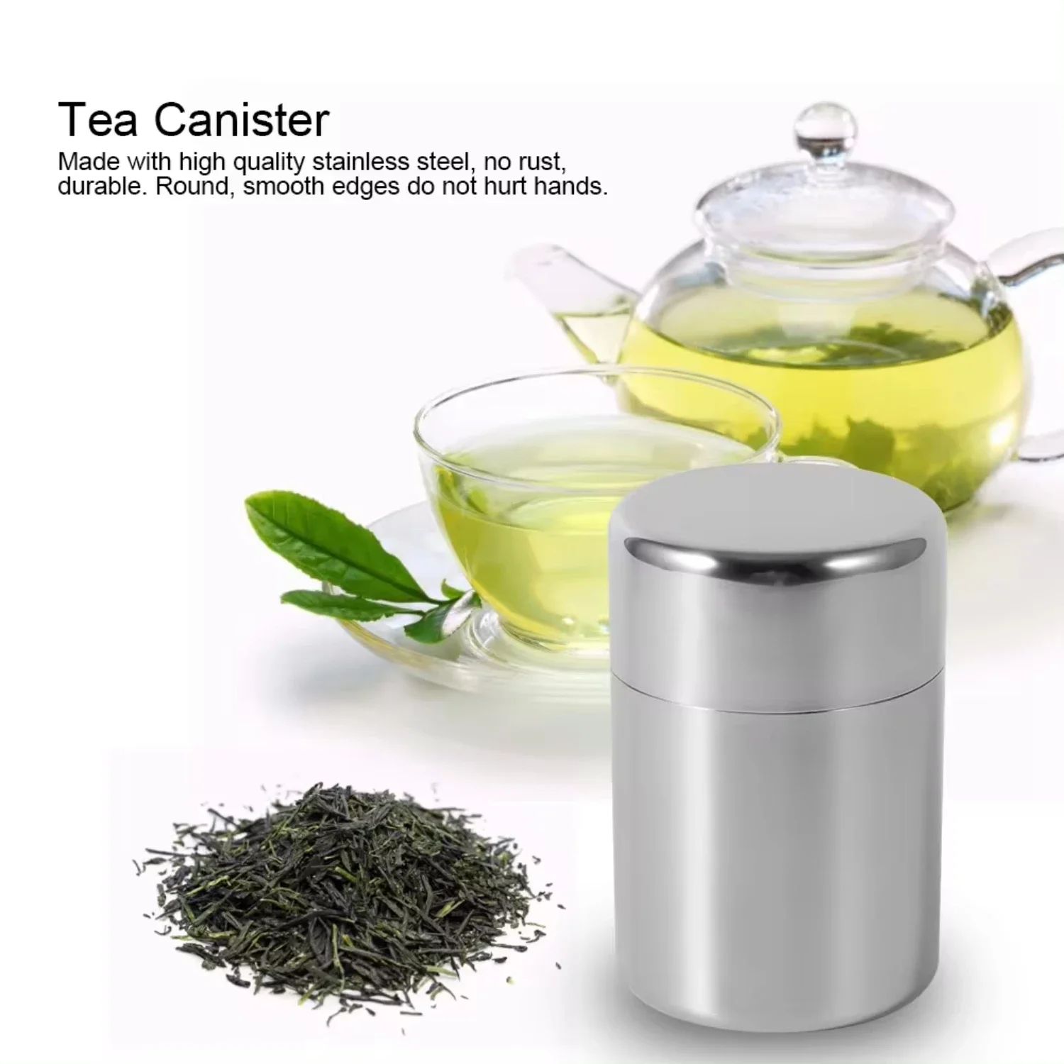 Pojemniki ze Stali Nierdzewnej – Canister Coffee Sugar Tea recenzja i cena