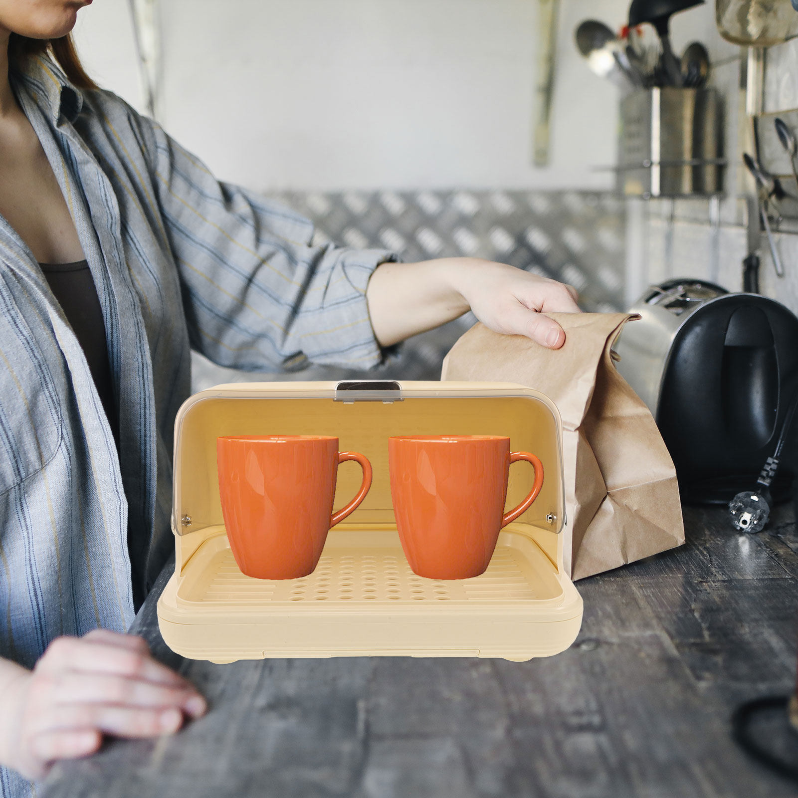 Pudełko do przechowywania kubk – Coffee Tea Cup recenzja i cena