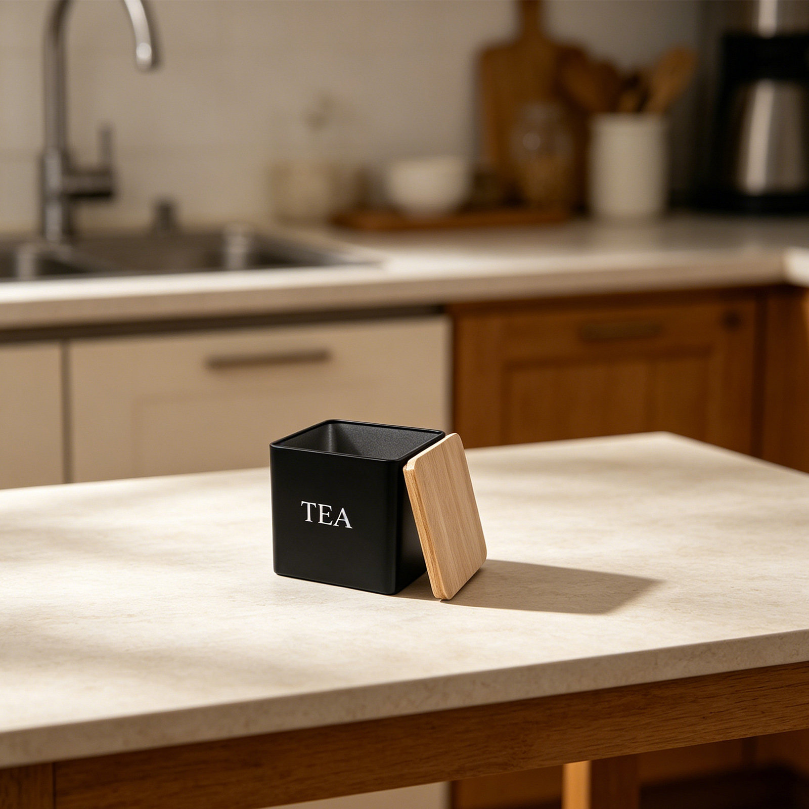 3-częściowy metalowy zestaw po – Canister Coffee Sugar Tea recenzja i cena